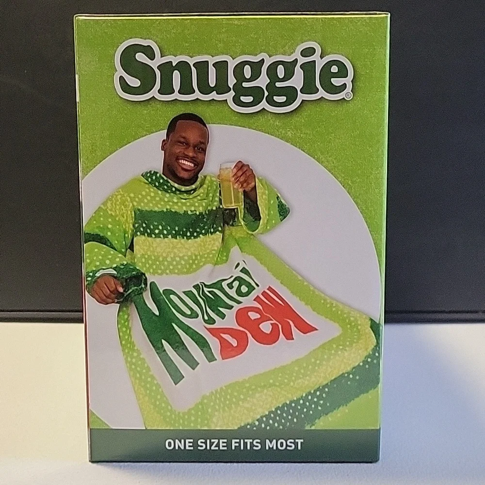 Mountain Dew Snuggie Blanket with Sleeves
